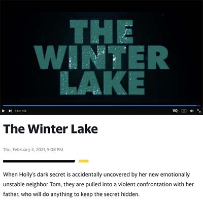 The Winter Lake - Trailer